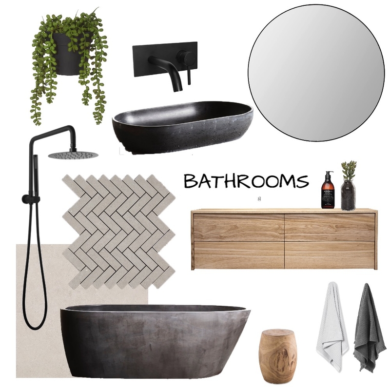 Bathrooms Mood Board by Ktemly on Style Sourcebook