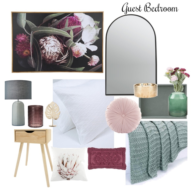 Neerim House - Guest Bedroom Mood Board by Zenobia Designs on Style Sourcebook