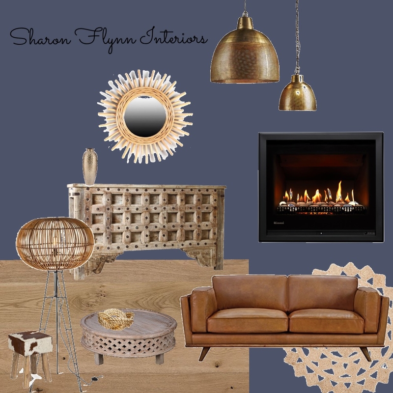 Warm winter living room from Sharon Flynn Interiors Mood Board by Sharon Flynn Interiors on Style Sourcebook