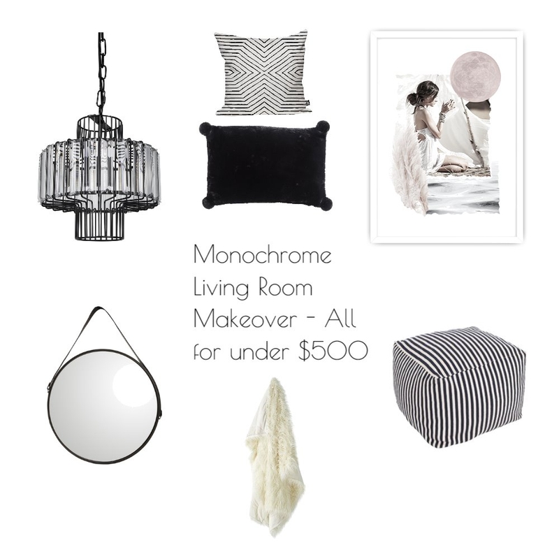 Monochrome Makeover Mood Board by HigherLivingDesign on Style Sourcebook