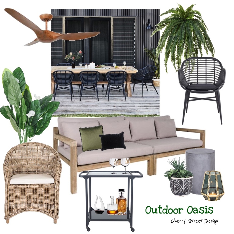 Outdoor Room Mood Board by EKT on Style Sourcebook