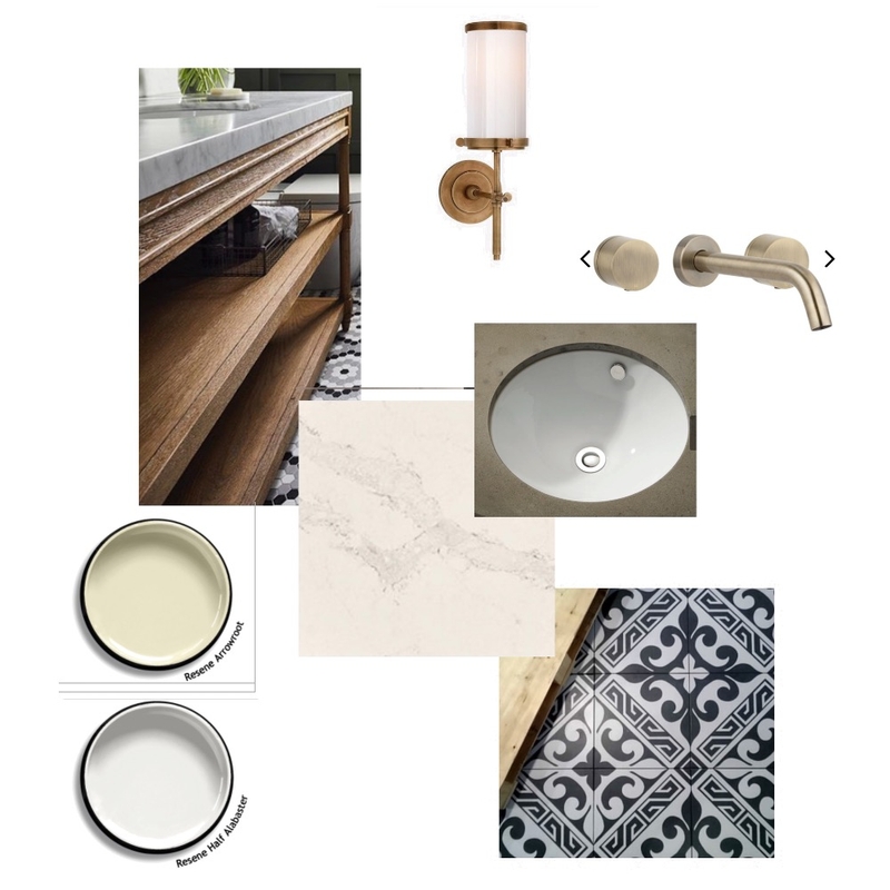 Assignment 9 - Guest Bathroom Mood Board by merigardiner on Style Sourcebook