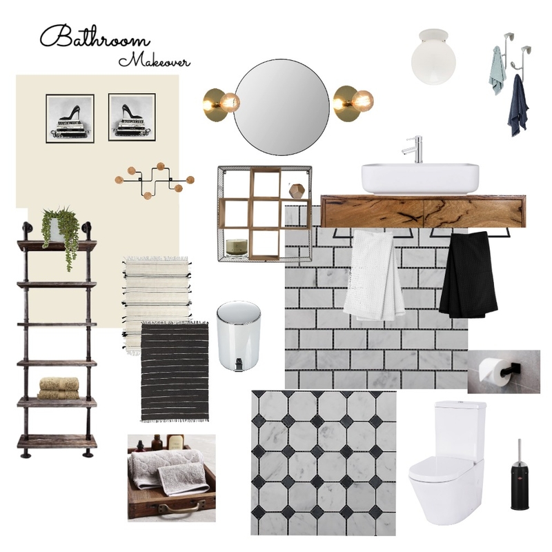 Bathroom Makeover Mood Board by undefined on Style Sourcebook