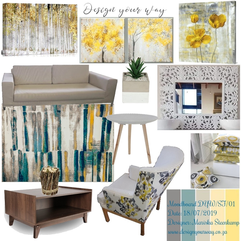 Sante Fye - Living Mood Board by Mariska Steenkamp on Style Sourcebook