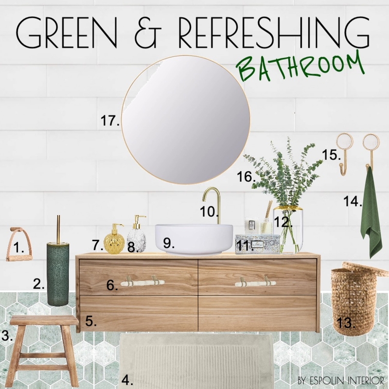 bathroom Mood Board by Espolininterior on Style Sourcebook