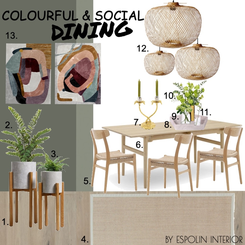 dining Mood Board by Espolininterior on Style Sourcebook