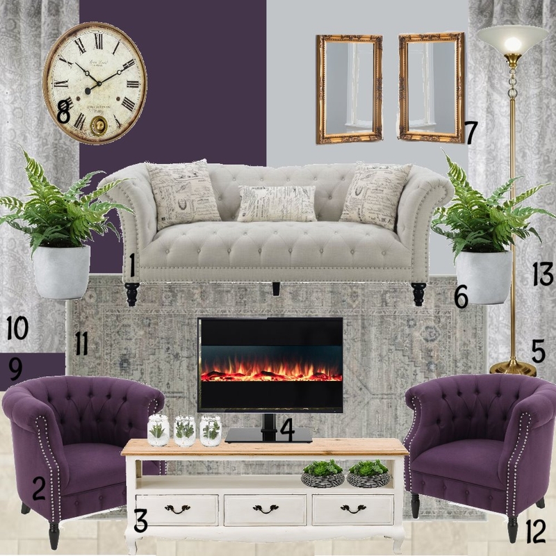 Living Room Mood Board by lorettamiller on Style Sourcebook