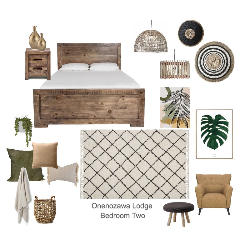 Onenozawa Lodge Bedroom Two Mood Board by aliceandloan on Style Sourcebook