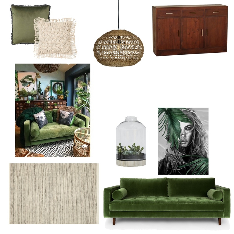 Boho Living Mood Board by Home Inspo Melbourne on Style Sourcebook