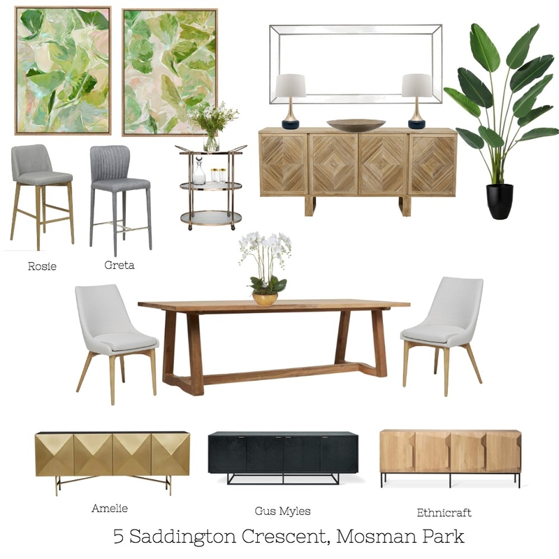 Baan - Dining room Mood Board by OliviaW on Style Sourcebook