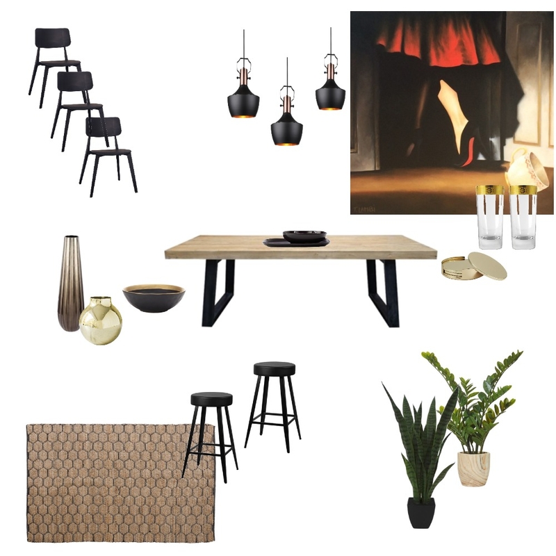 industrial dining - Artlovers Mood Board by Simplestyling on Style Sourcebook