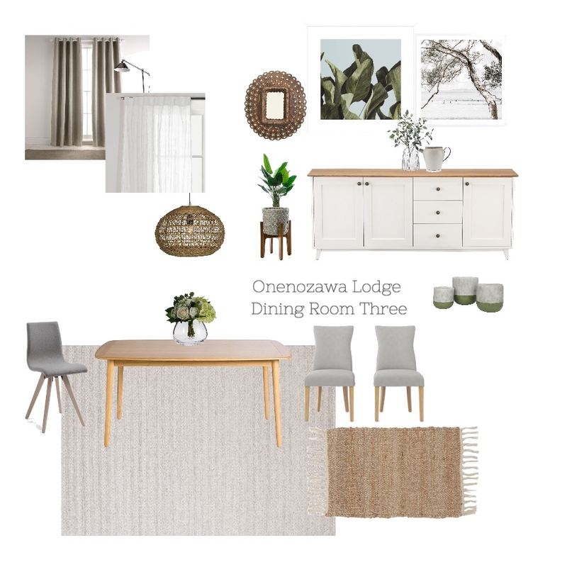 Onenozawa Lodge Dining Room Three Mood Board by aliceandloan on Style Sourcebook