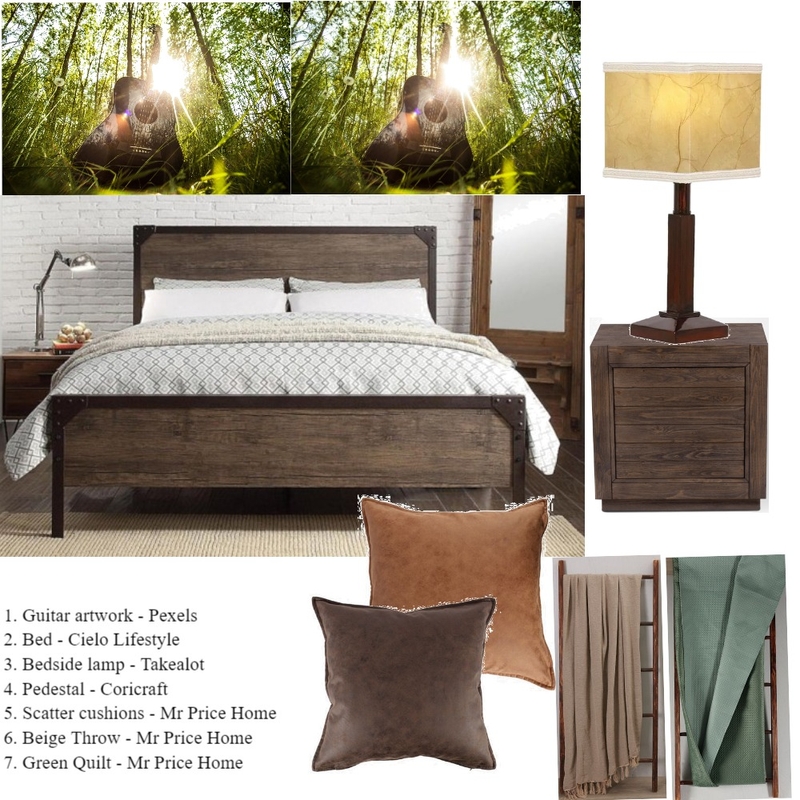 Nande's Bedroom Mood Board by KgatoEntleInteriors on Style Sourcebook