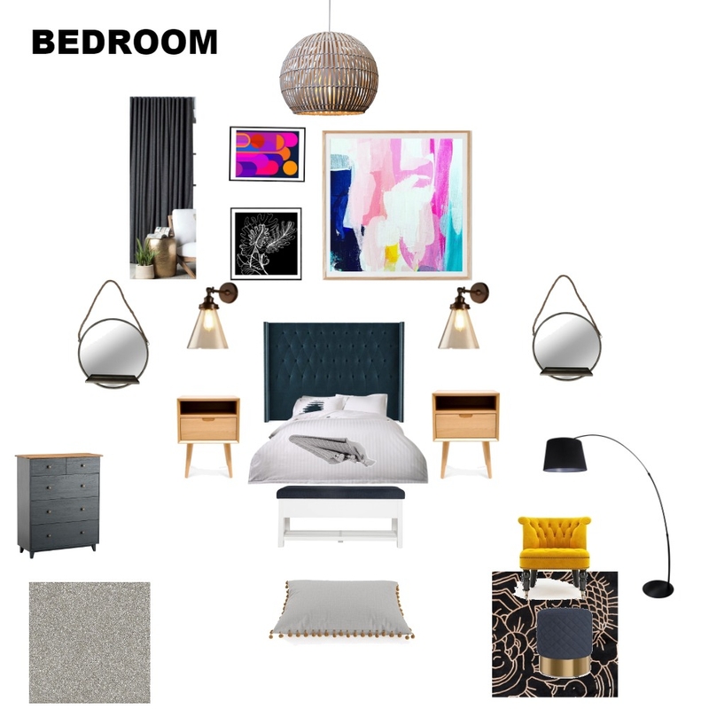 BEEDROOM Mood Board by skhokho on Style Sourcebook