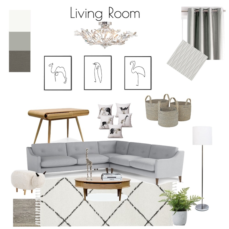 Living Room Mood Board by mchotto on Style Sourcebook