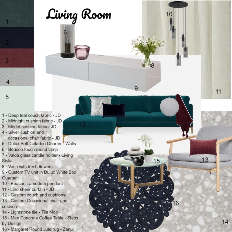 Living Room Mood Board by Kellieweston on Style Sourcebook