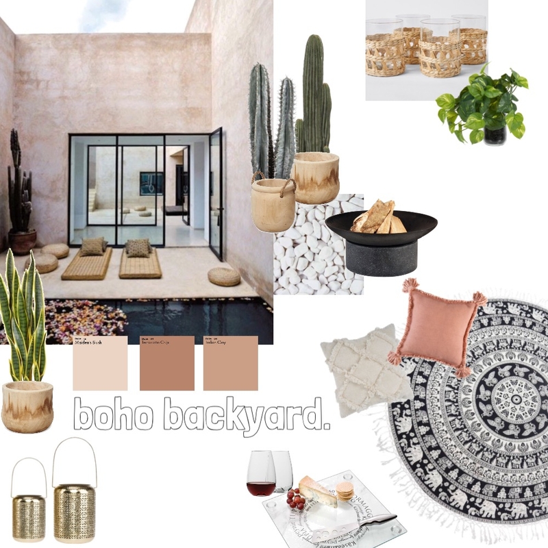 Courtyard Mood Board by thebohemianstylist on Style Sourcebook