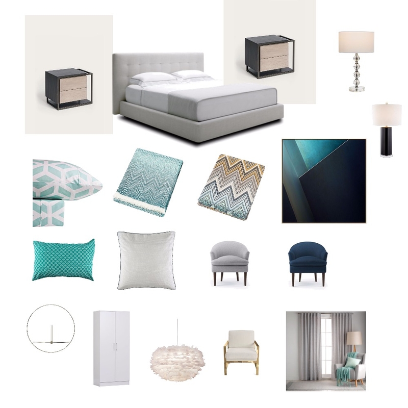 Bedroom mood board Mood Board by JXsuper on Style Sourcebook