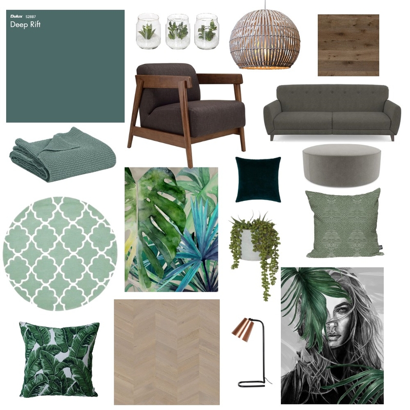 Green &amp; Timber Inspo Mood Board by CRDesigns on Style Sourcebook