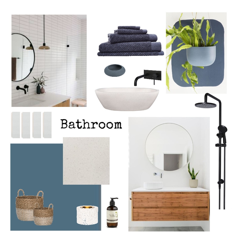 Bathroom ID course Mood Board by LindaBullen on Style Sourcebook