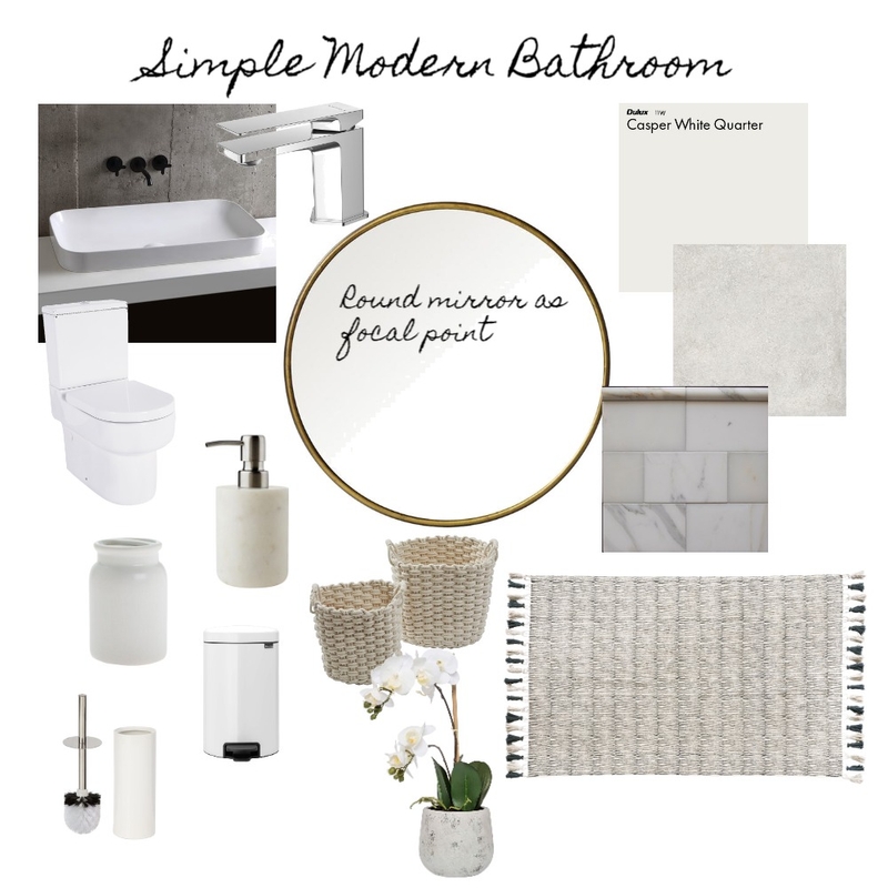 Bathroom Assignment 9 Mood Board by GabrielleA on Style Sourcebook