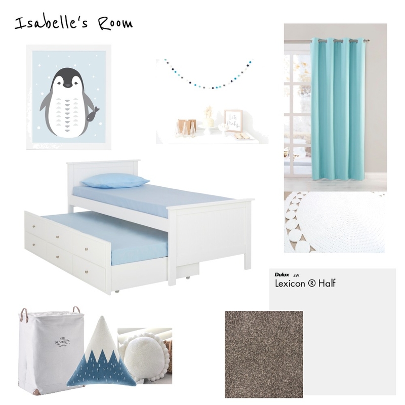 Kids Snow Room Mood Board by Cedar &amp; Snø Interiors on Style Sourcebook