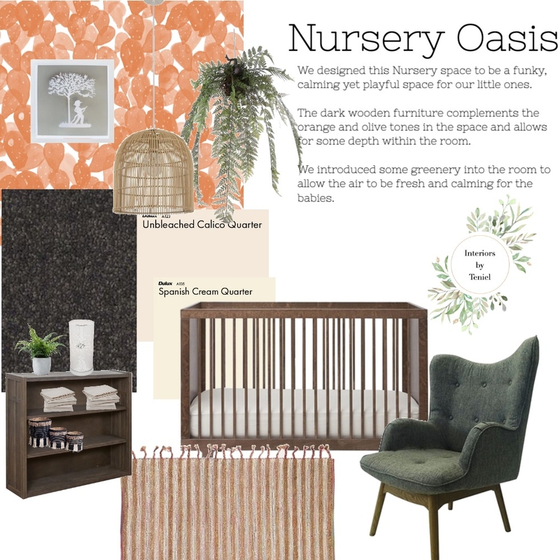 Nursery Oasis Mood Board by Interiors by Teniel on Style Sourcebook