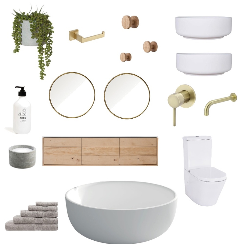 bathroom Mood Board by Six Pieces Interior Design  Qualified Interior Designers, 3D and 2D Elevations on Style Sourcebook