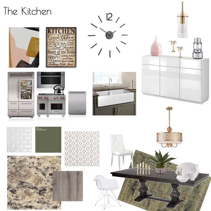 Mod 9 - The Kitchen Mood Board by denisecairo68 on Style Sourcebook