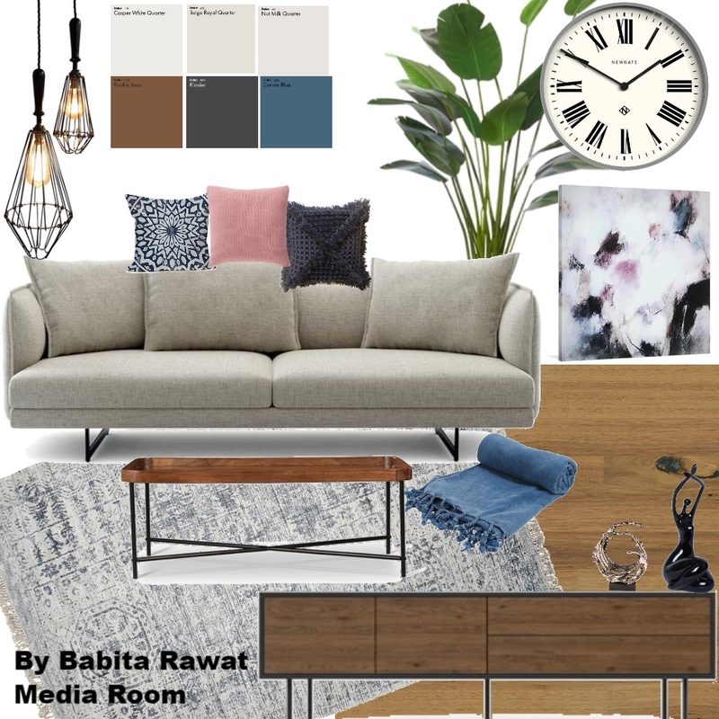 Media Room Mood Board by babita.rawat on Style Sourcebook