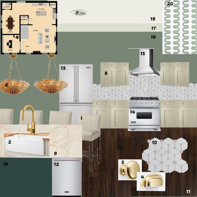 Kitchen module 9 Mood Board by apbrazill18 on Style Sourcebook