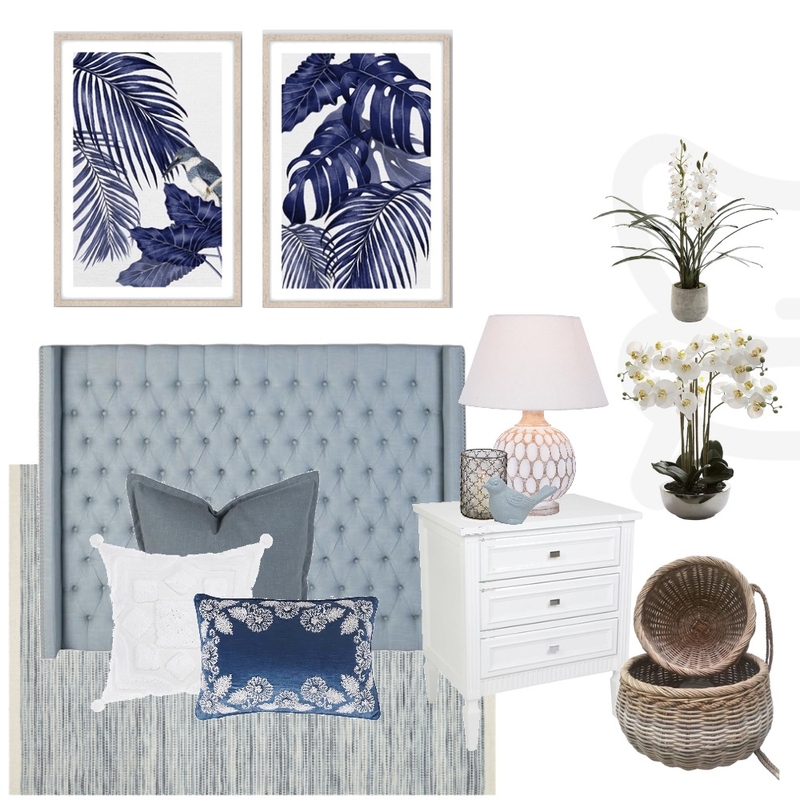 Hampton's Bedroom Mood Board by My Interior Stylist on Style Sourcebook