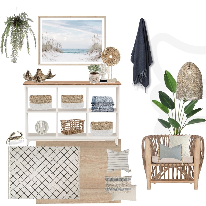 Boho Coastal Styling Elements Mood Board by My Interior Stylist on Style Sourcebook