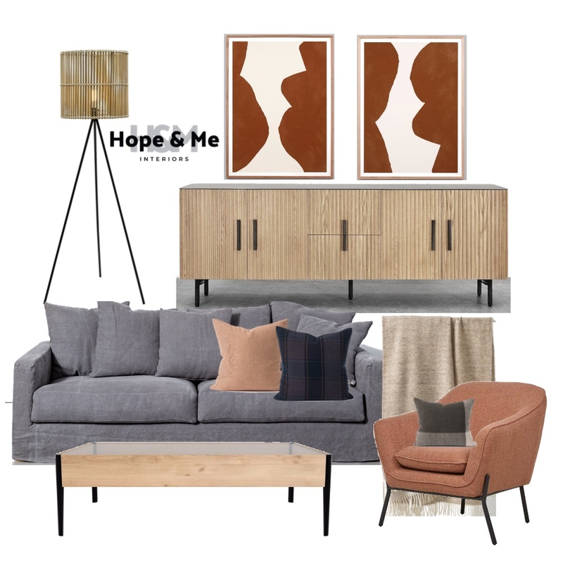 David Warnock - Landing/ Sunken Lounge Mood Board by Hope & Me Interiors on Style Sourcebook