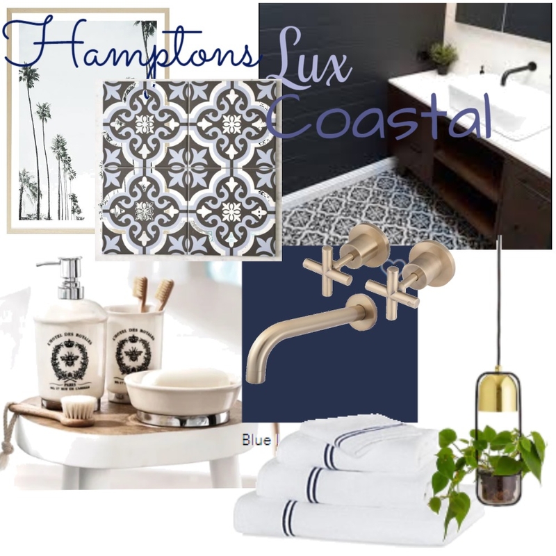 Hamptons Coastal Bathroom Mood Board by Jadeos on Style Sourcebook