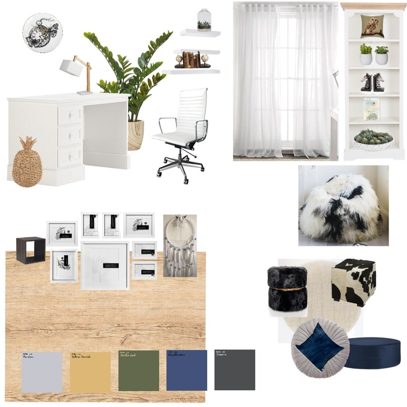 study room Mood Board by ronakdoshi on Style Sourcebook