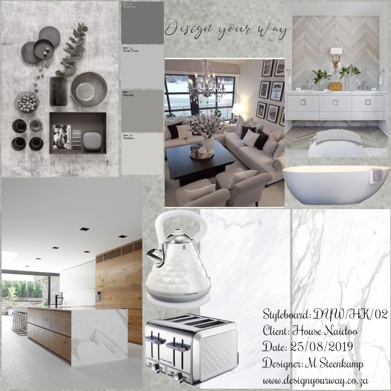 House Naidoo (Cool Tone) Mood Board by Mariska Steenkamp on Style Sourcebook