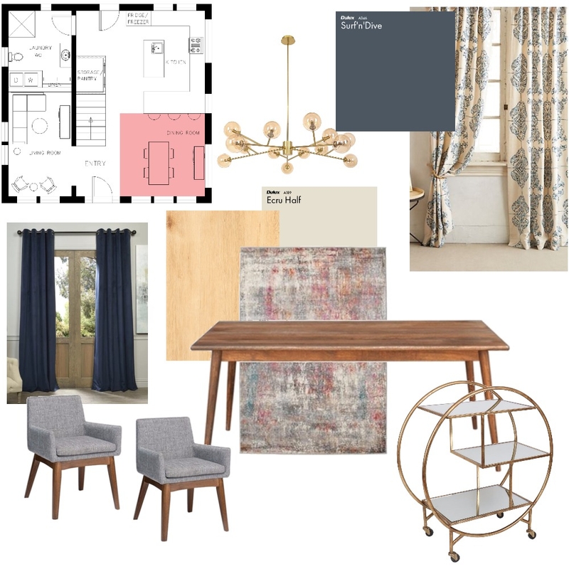 DINING ROOM Mood Board by COLLEEN on Style Sourcebook