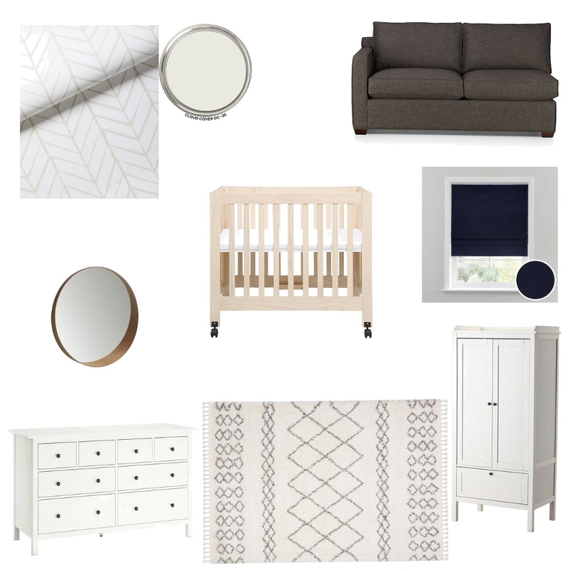 Nursery Idea - Cheaper Mood Board by bbell516 on Style Sourcebook