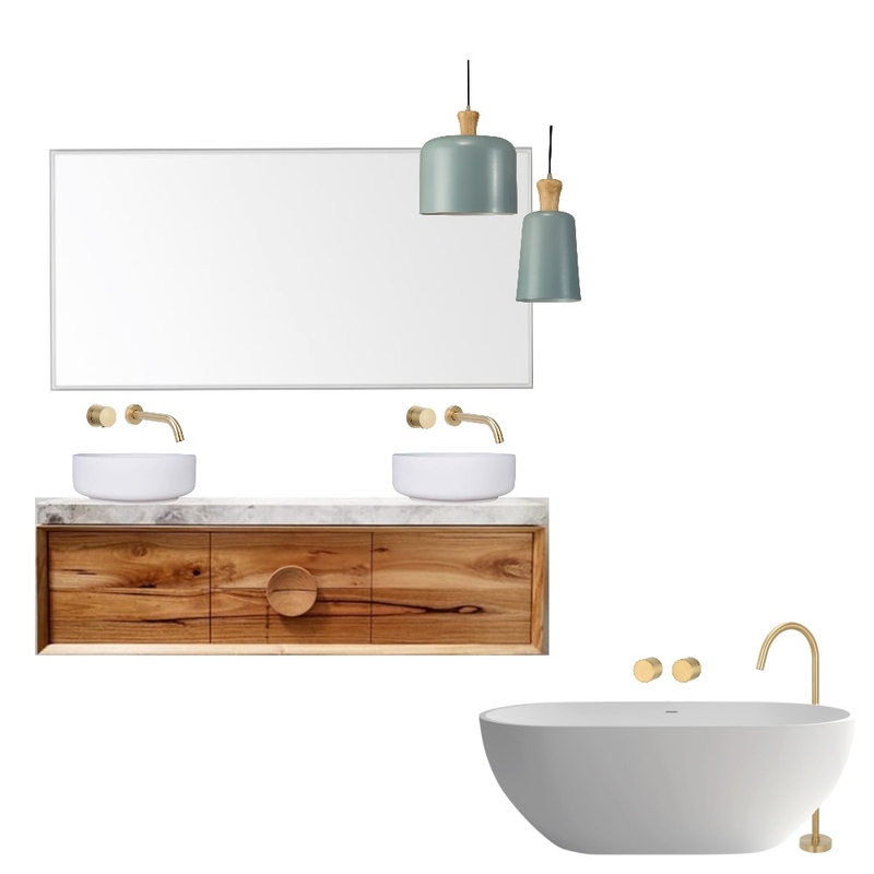 Main Bathroom Mood Board by Ellens.edit on Style Sourcebook