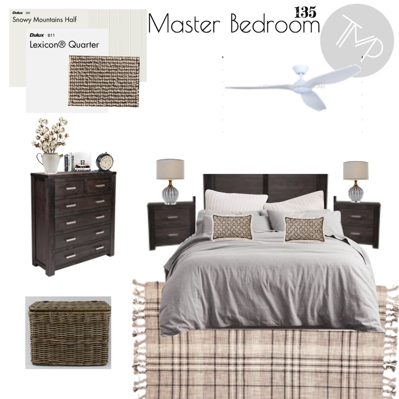 135 Master Bedroom Mood Board by Emily Mills on Style Sourcebook