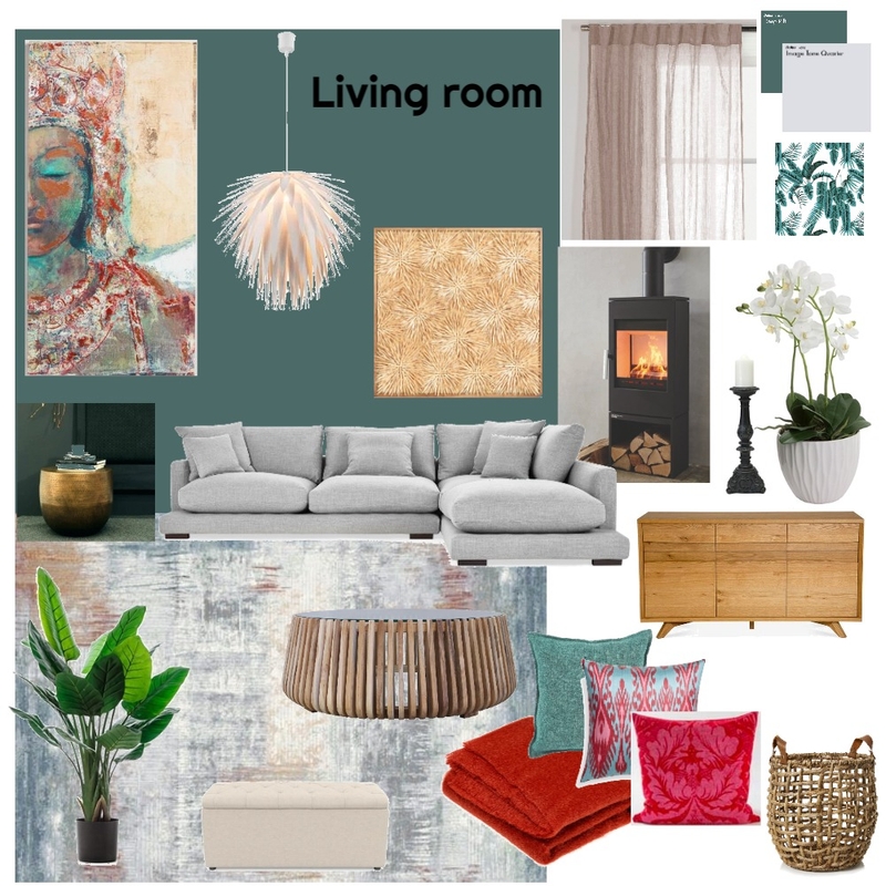 Boho living Mood Board by Juli19 on Style Sourcebook