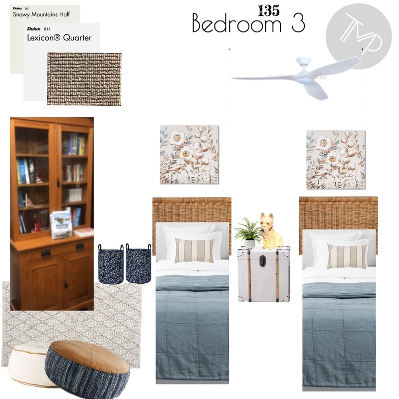 135 Bedroom 3 Mood Board by Emily Mills on Style Sourcebook