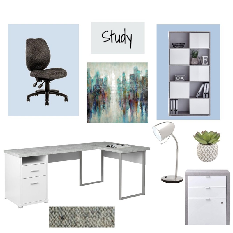 Study Mood Board by melweinert on Style Sourcebook