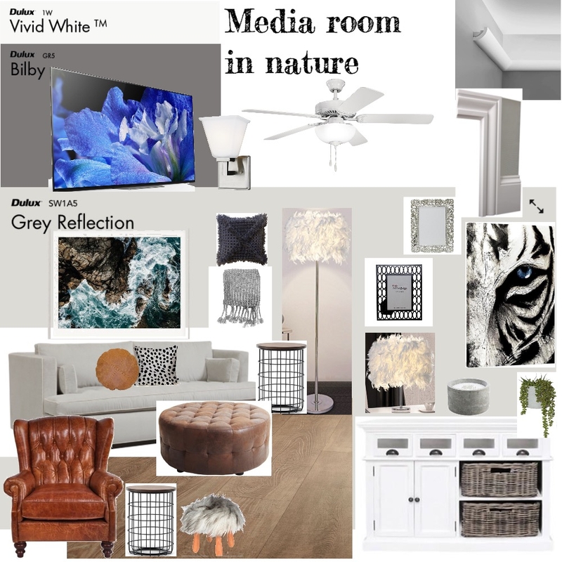 Module 9 Media room Mood Board by astaskasta on Style Sourcebook