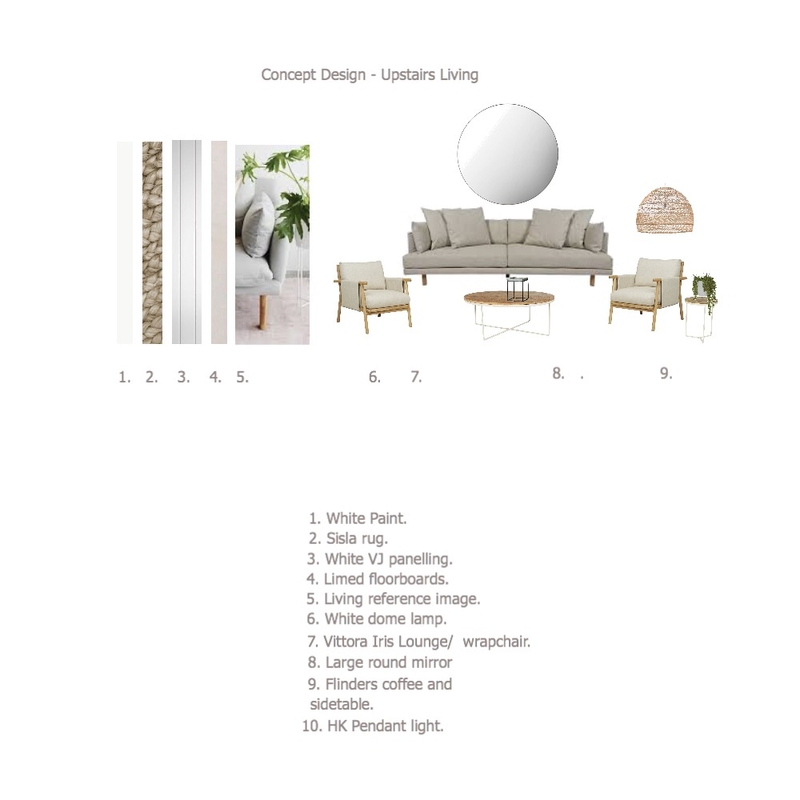 Sorrento Living/Lounge Mood Board by Emerald Pear  on Style Sourcebook