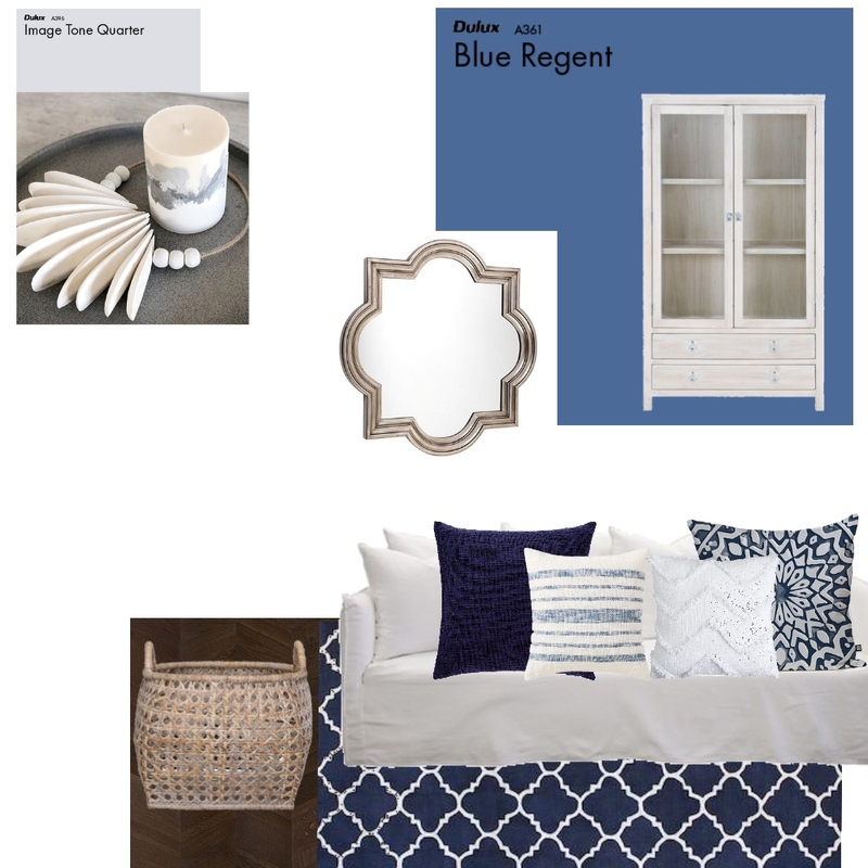 Blue + White Mood Board by Nicole_Peters_Style on Style Sourcebook