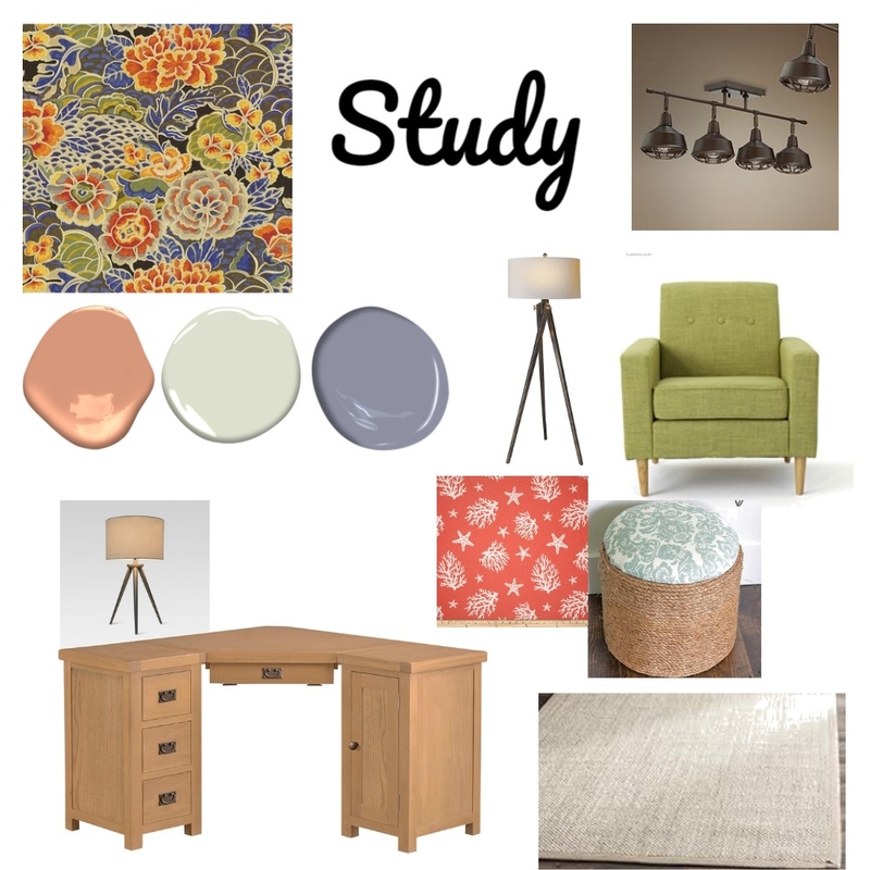 Study Mood Board M9 Mood Board by miaburch on Style Sourcebook