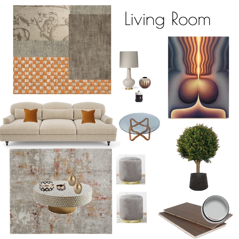 Living Room Mood Board by MCINTERIORS on Style Sourcebook