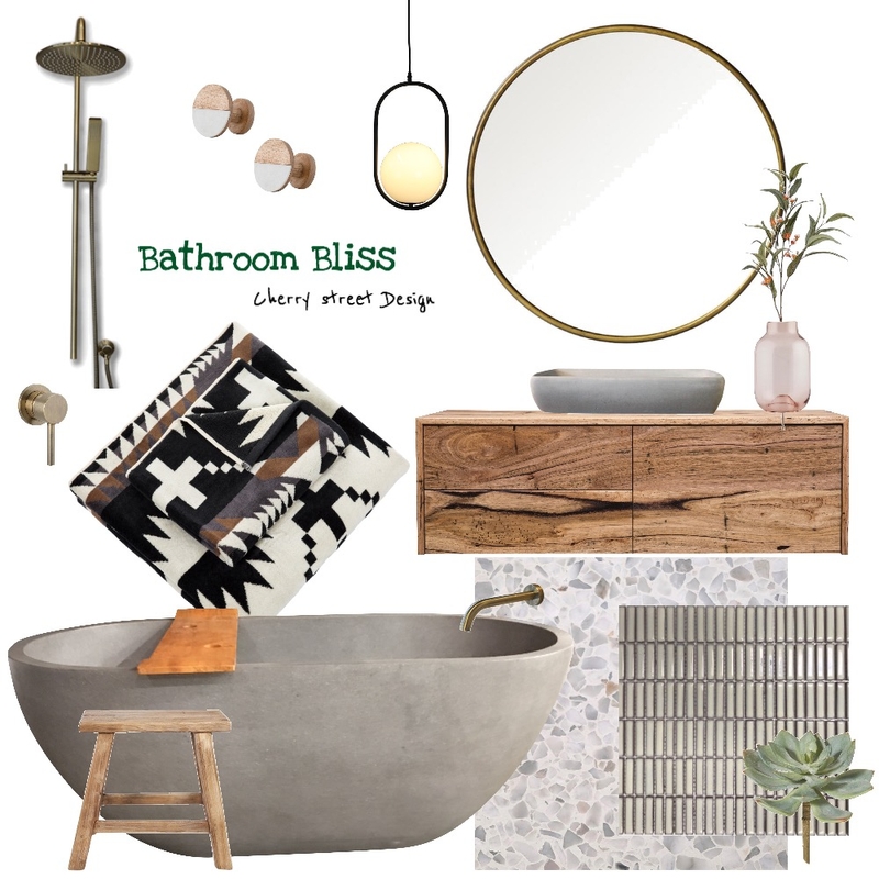 Bathroom Bliss Mood Board by EKT on Style Sourcebook